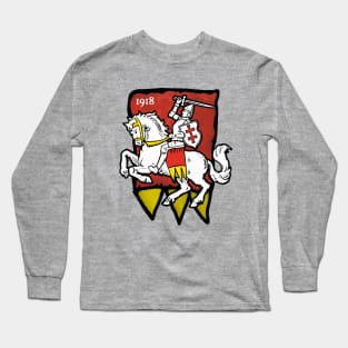 Coat of arms of Belarus 1918 Long Sleeve T-Shirt